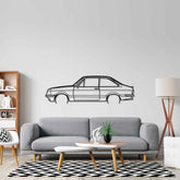 Escort Mk2 RS2000 Detailed Silhouette Metal Wall Art
